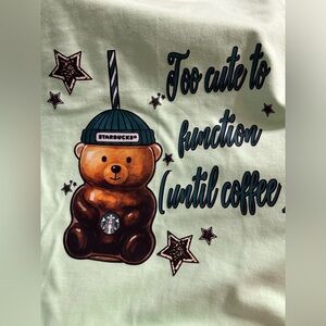 NEW Starbucks Bear Graphic Tee